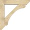 Ekena Millwork Legacy Slat Rough Sawn Bracket w/ Offset Brace, Douglas Fir, 8"W x 42"D x 42"H BKT0806X42X42LEC06RDF - alternate 3